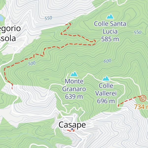 Map of Monte Granaro