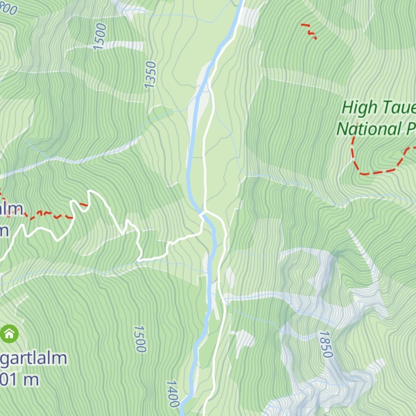 Map of Palfneralm