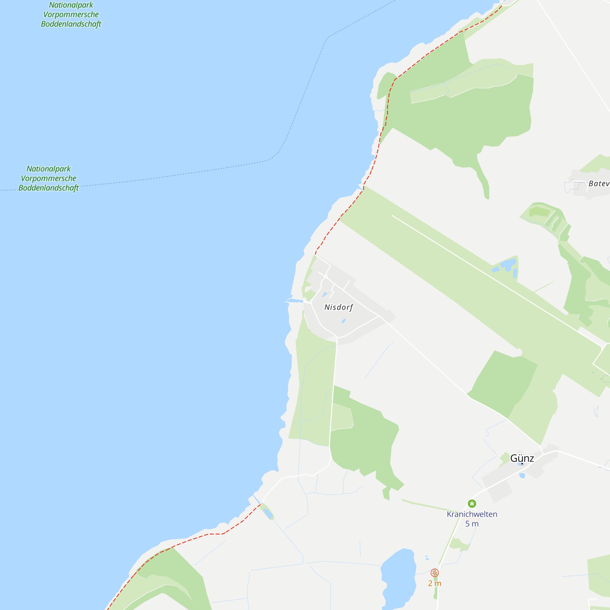 Anglerhütten am Grabow map