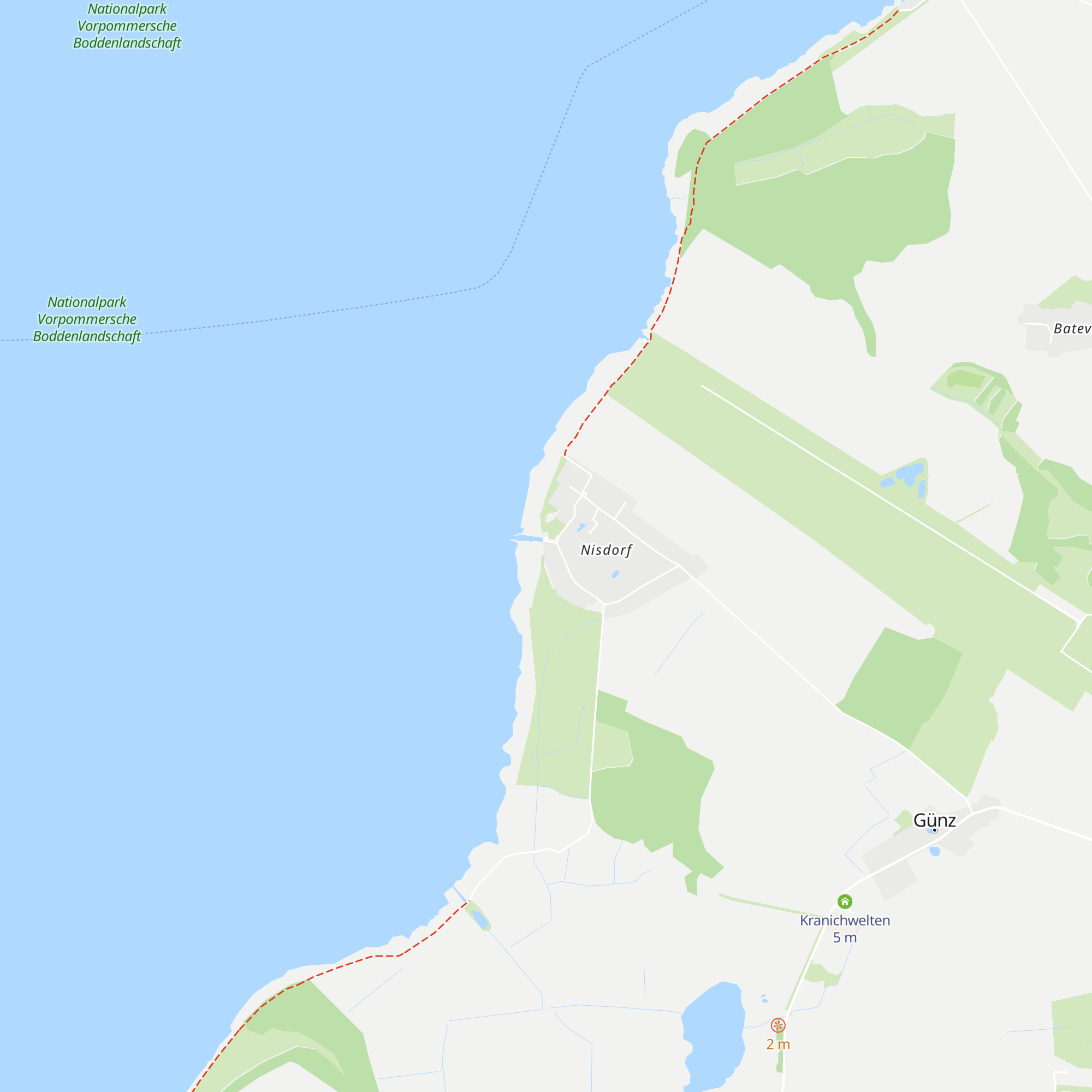 Anglerhütten am Grabow map