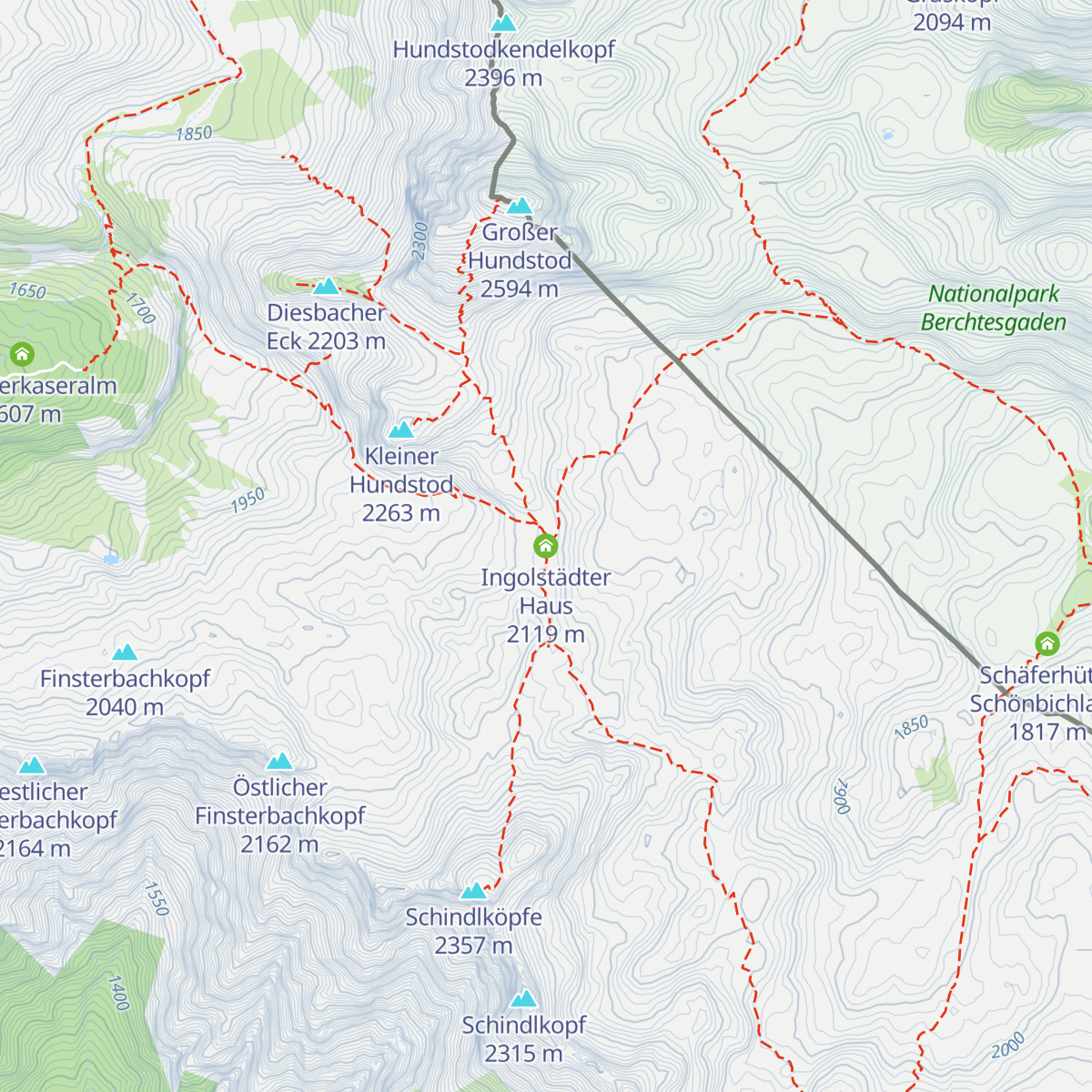 Ingolstädter Haus map