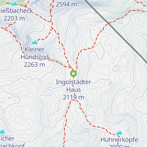 Map of Ingolstädter Haus