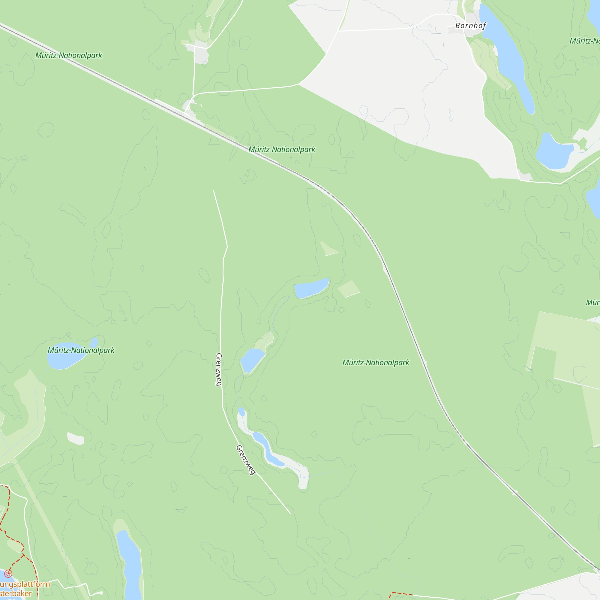 Glashütte Dambeck map