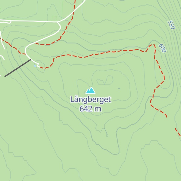 Map of Långberget