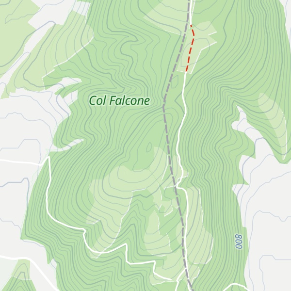Map of Colle Falcone