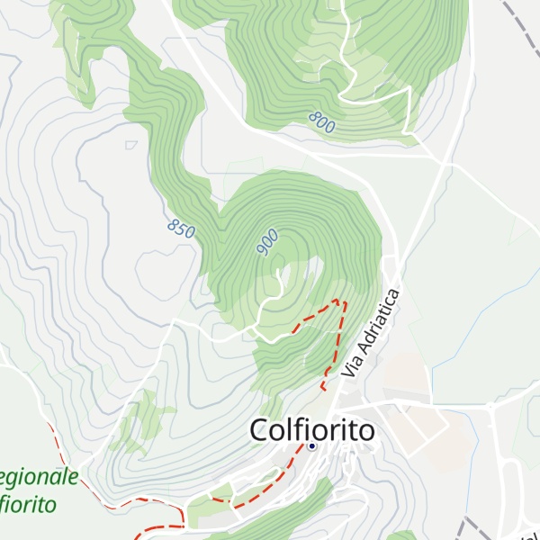 Map of Monte Orve