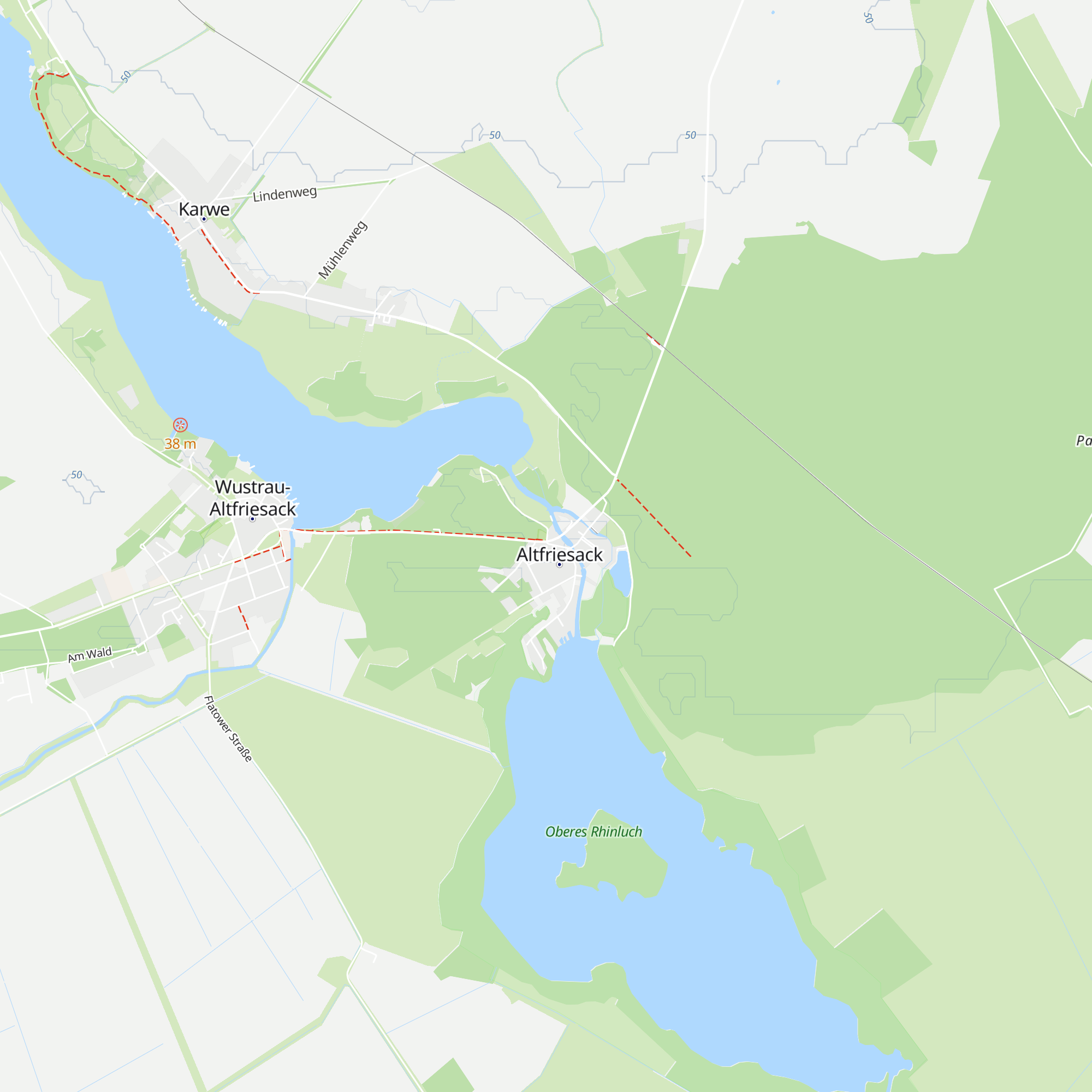 Alte Fischerhütte map