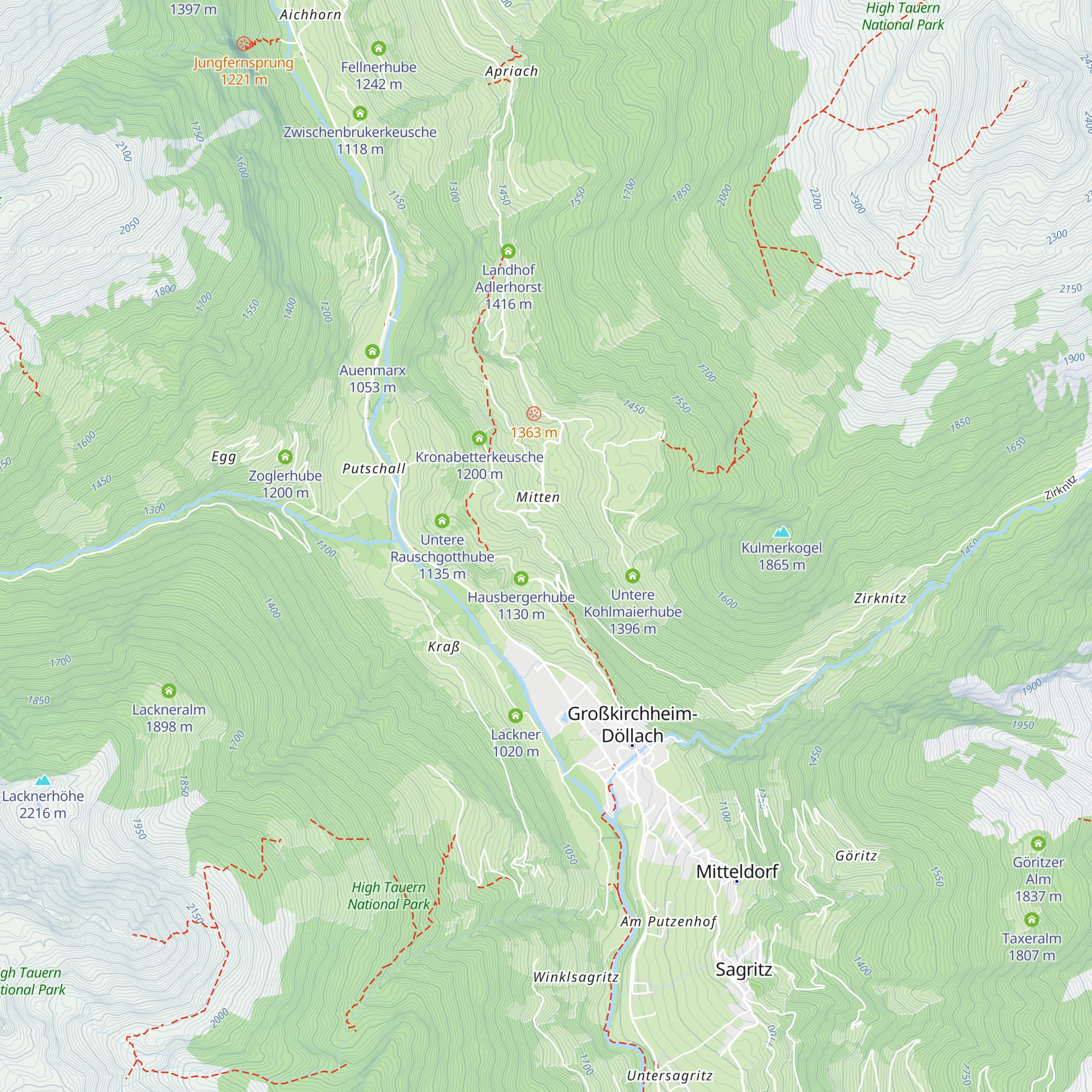 Möslerhube map