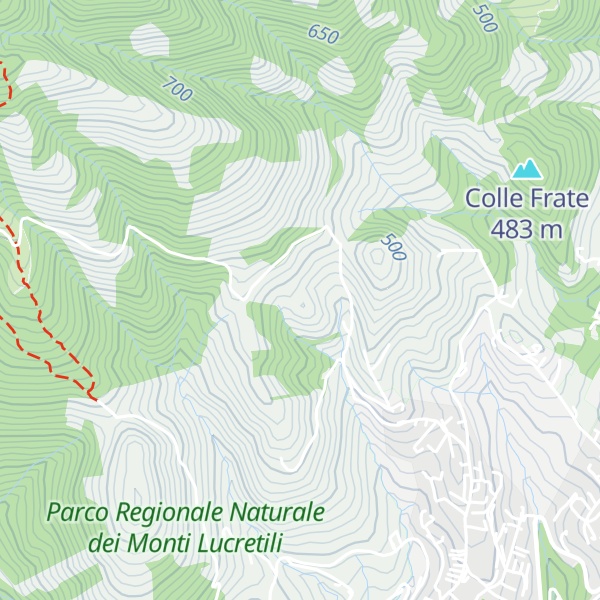 Map of Colle Vagno