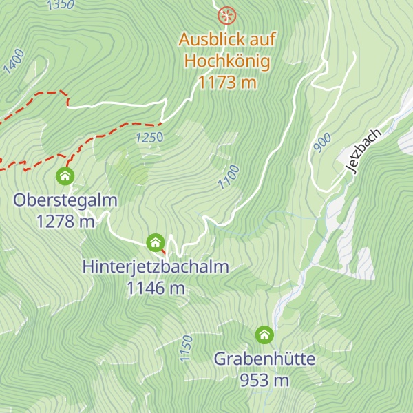Map of Arbesreitalm