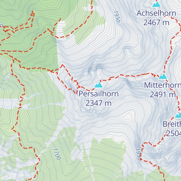 Map of Die böse Leiter