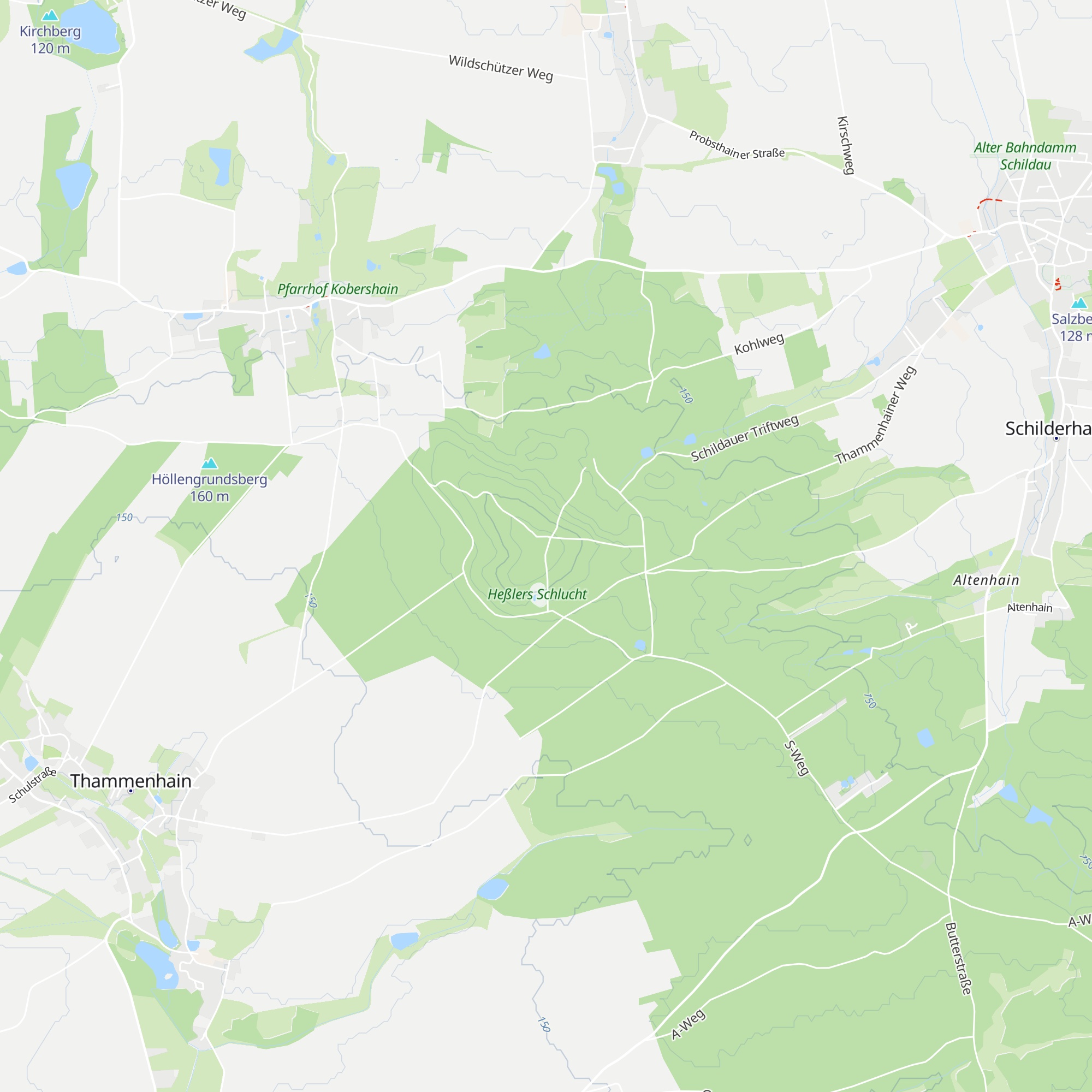 Schutzhütten map