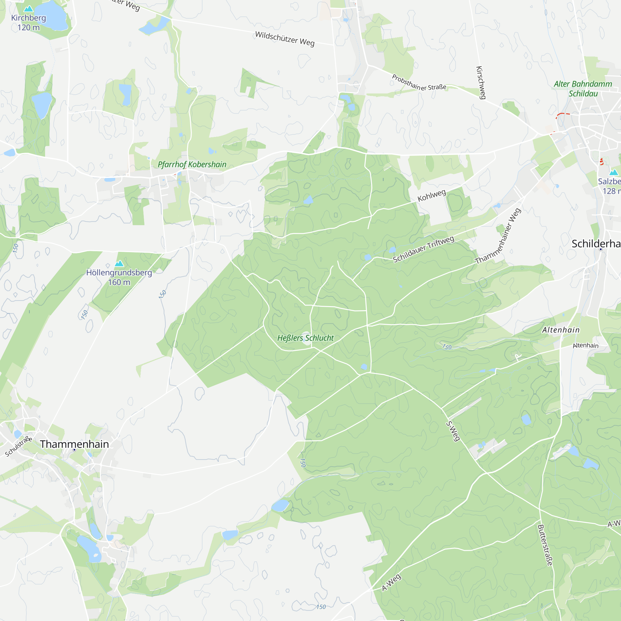Schutzhütten map