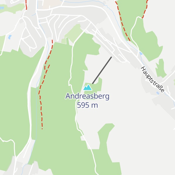 Map of Andreasberg