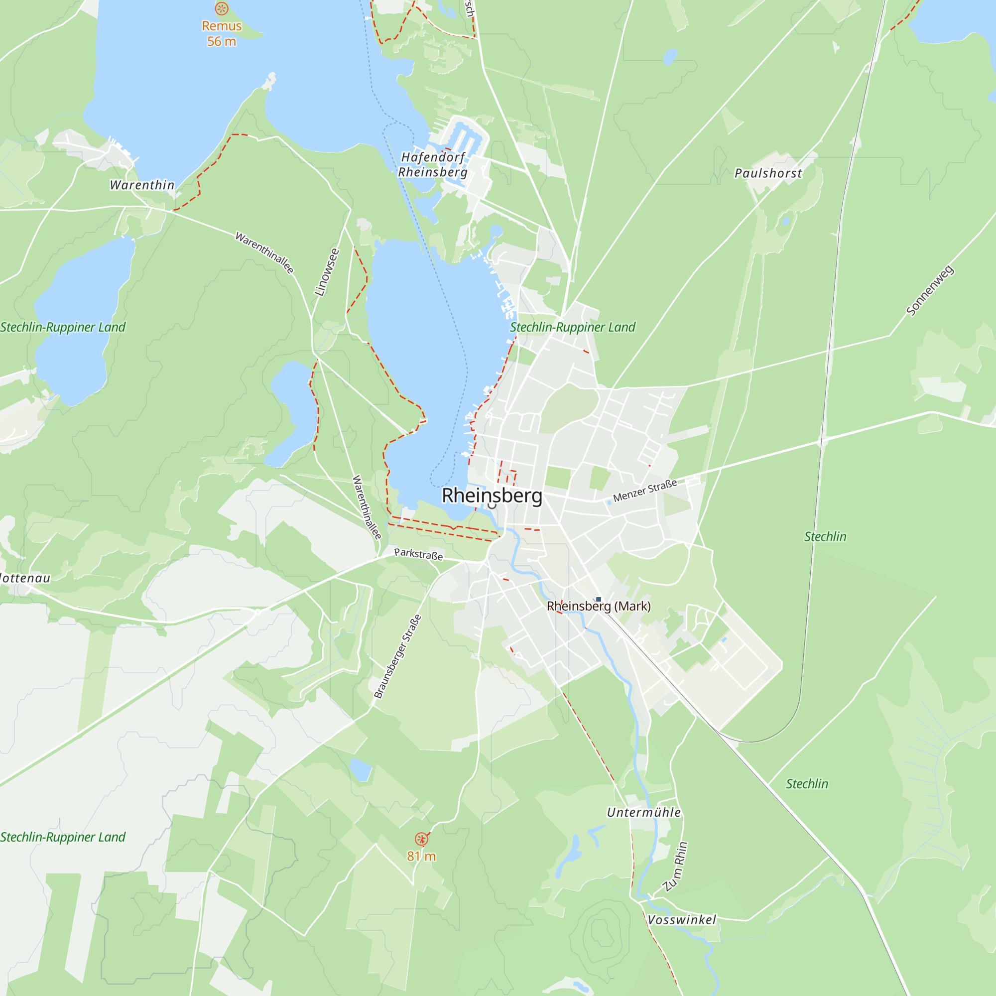 Tourist-Information map