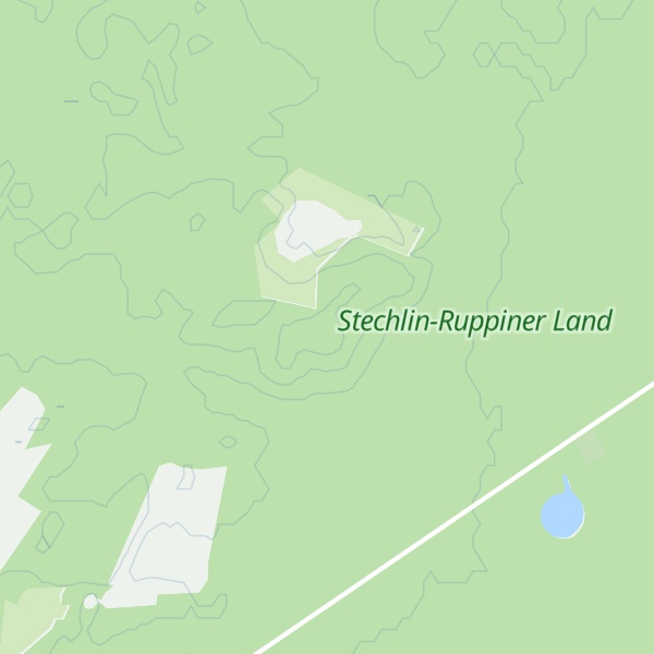 Map of Zechower Berge