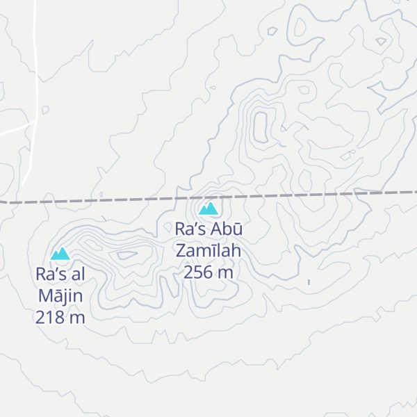 Map of Ra’s Abū Zamīlah