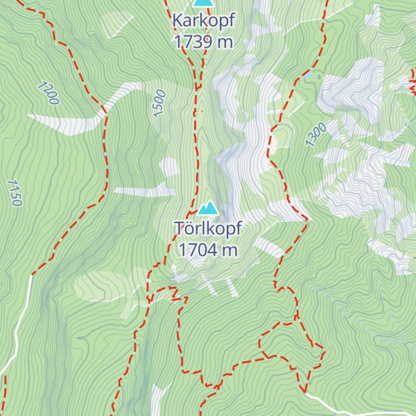 Map of Törlkopf