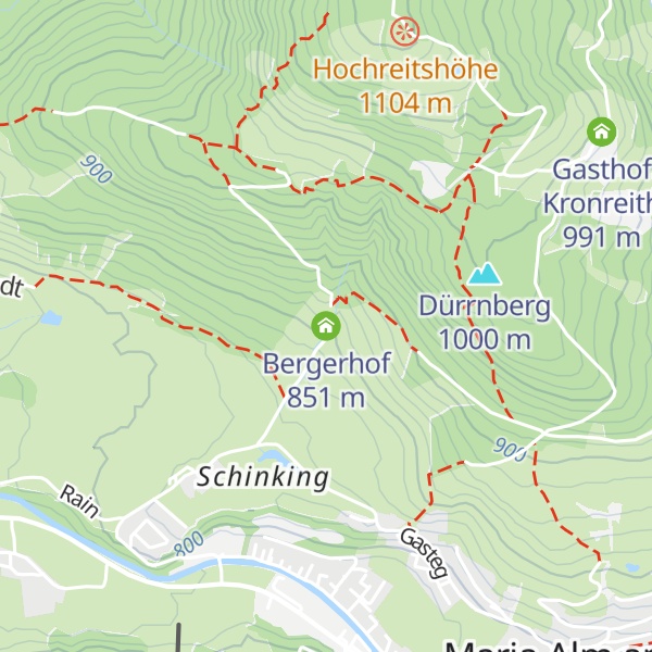 Map of Bergerhof