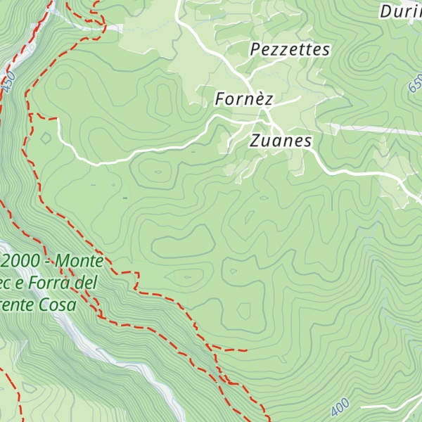 Map of Stalla delle Rope