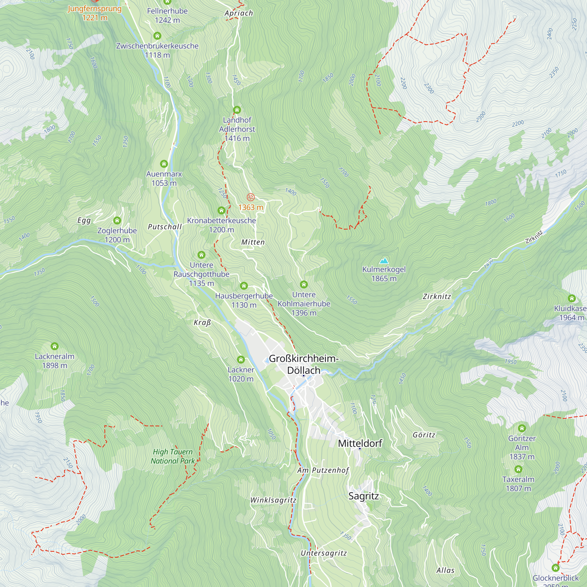 Hanselehube map