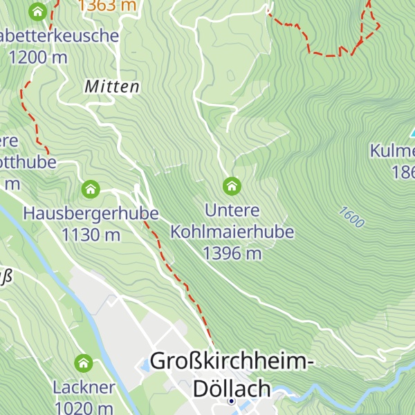 Map of Hanselehube