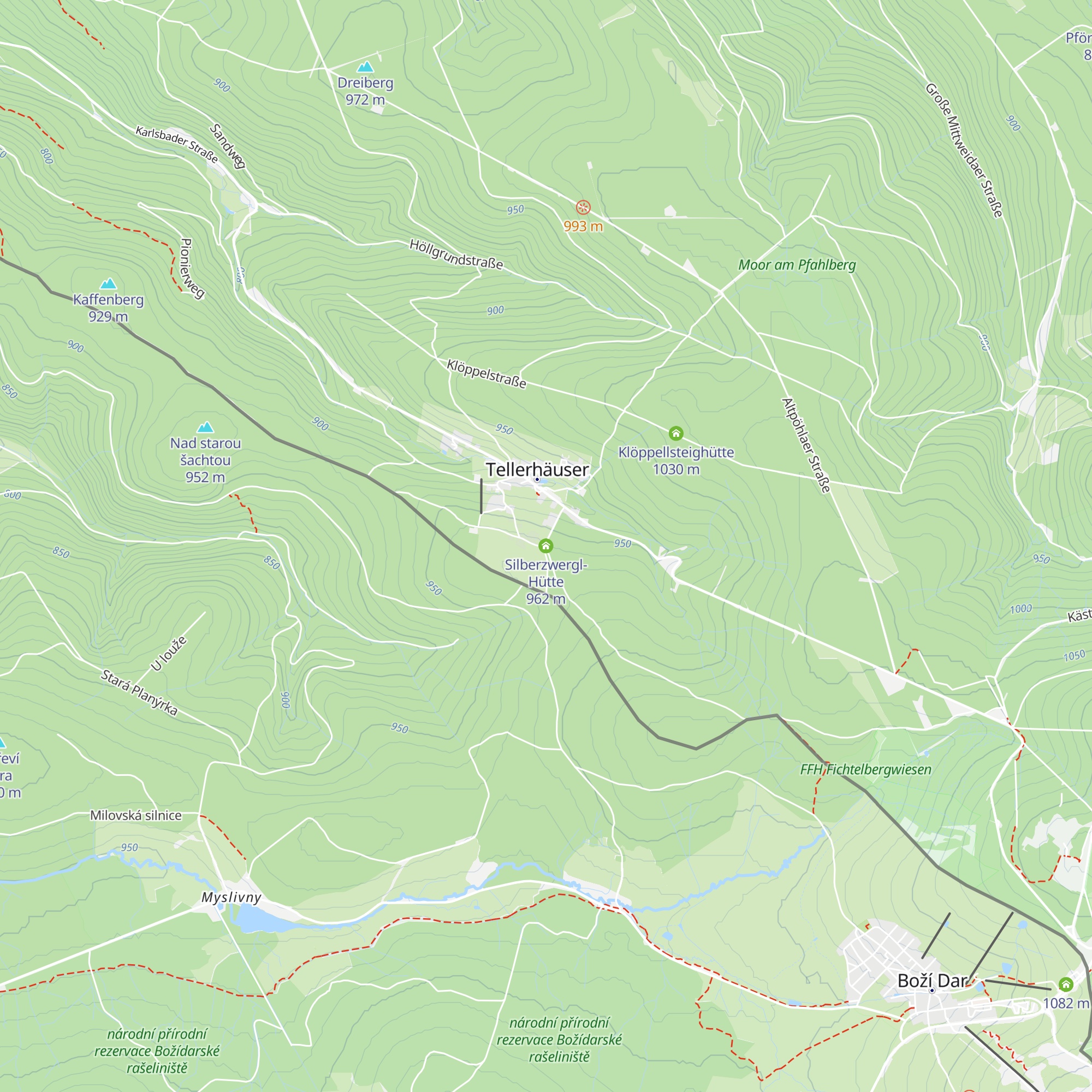 Silberzwergl-Hütte map