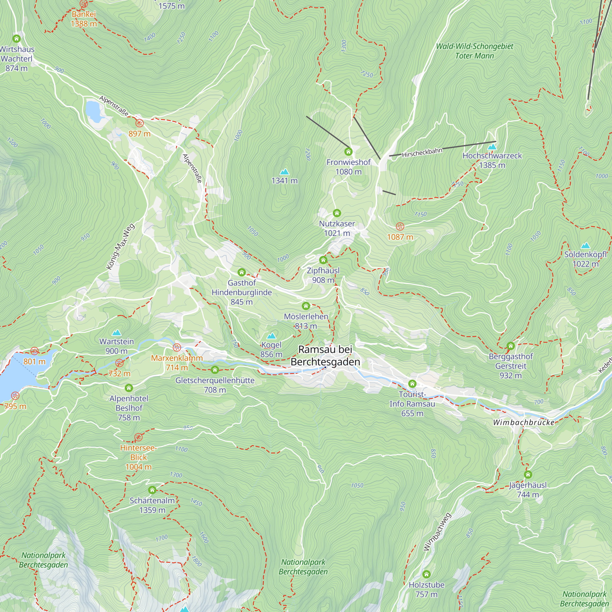 Möslerlehen map