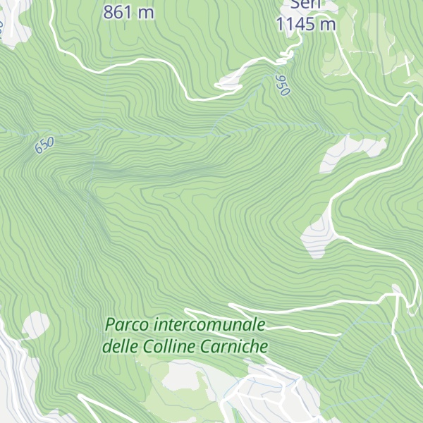 Map of Stavolo Pozzalis