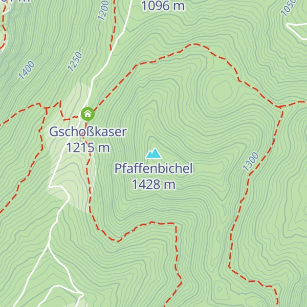 Map of Pfaffenbichel