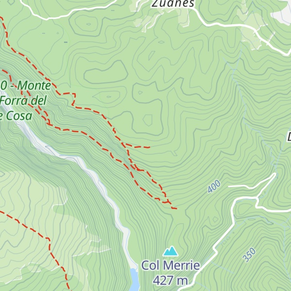 Map of Stalla delle Valli