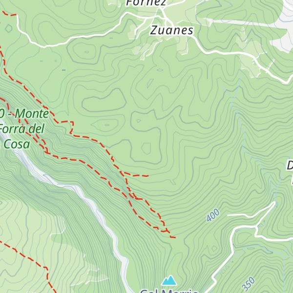Map of Malga Chiavegato