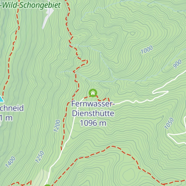 Map of Fernwasser-Diensthütte