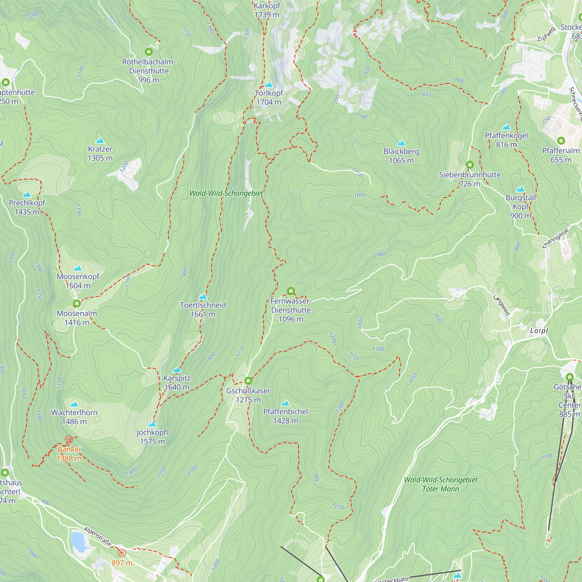Fernwasser-Diensthütte map