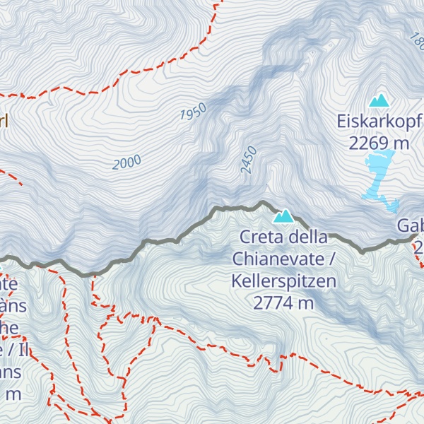 Map of Torre Chianevate / Kellerwandturm