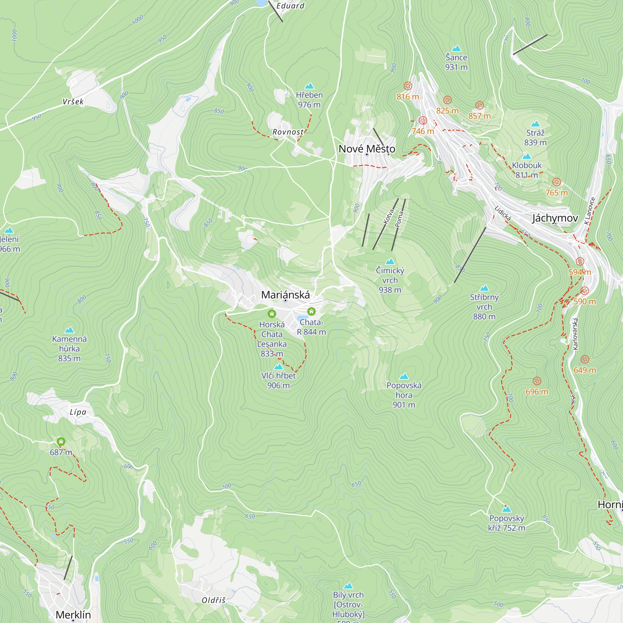 Chata-R map
