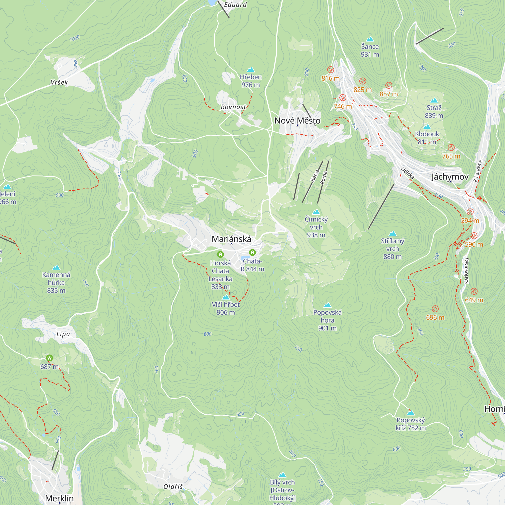 Chata-R map