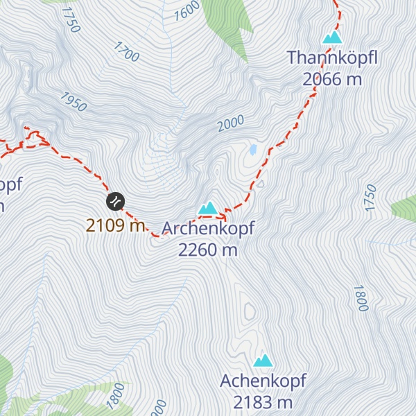 Map of Archenkopf