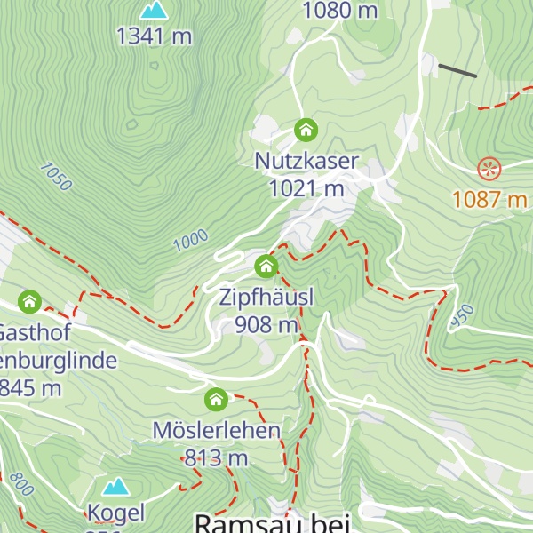 Map of Zipfhäusl