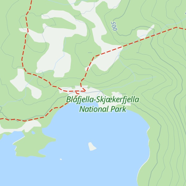 Map of Holden fjellgård (Bekkstugu)