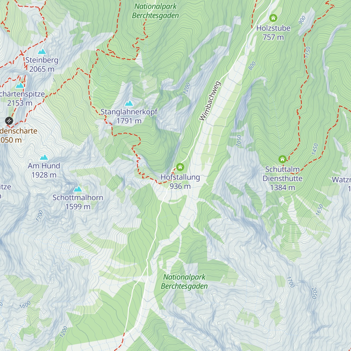 Wimbachschloss map