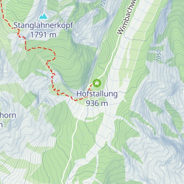 Map of Wimbachschloss