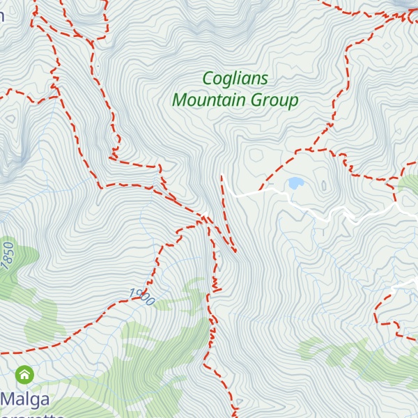 Map of Rifugio Giovanni e Olinto Marinelli