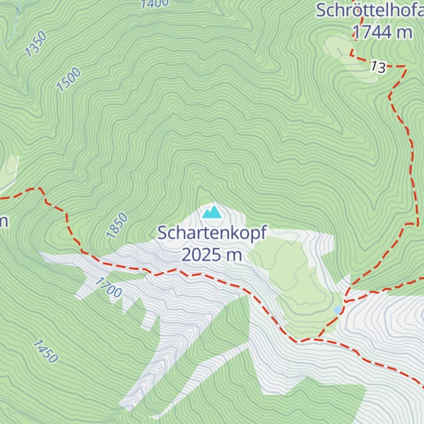 Map of Schartenkopf