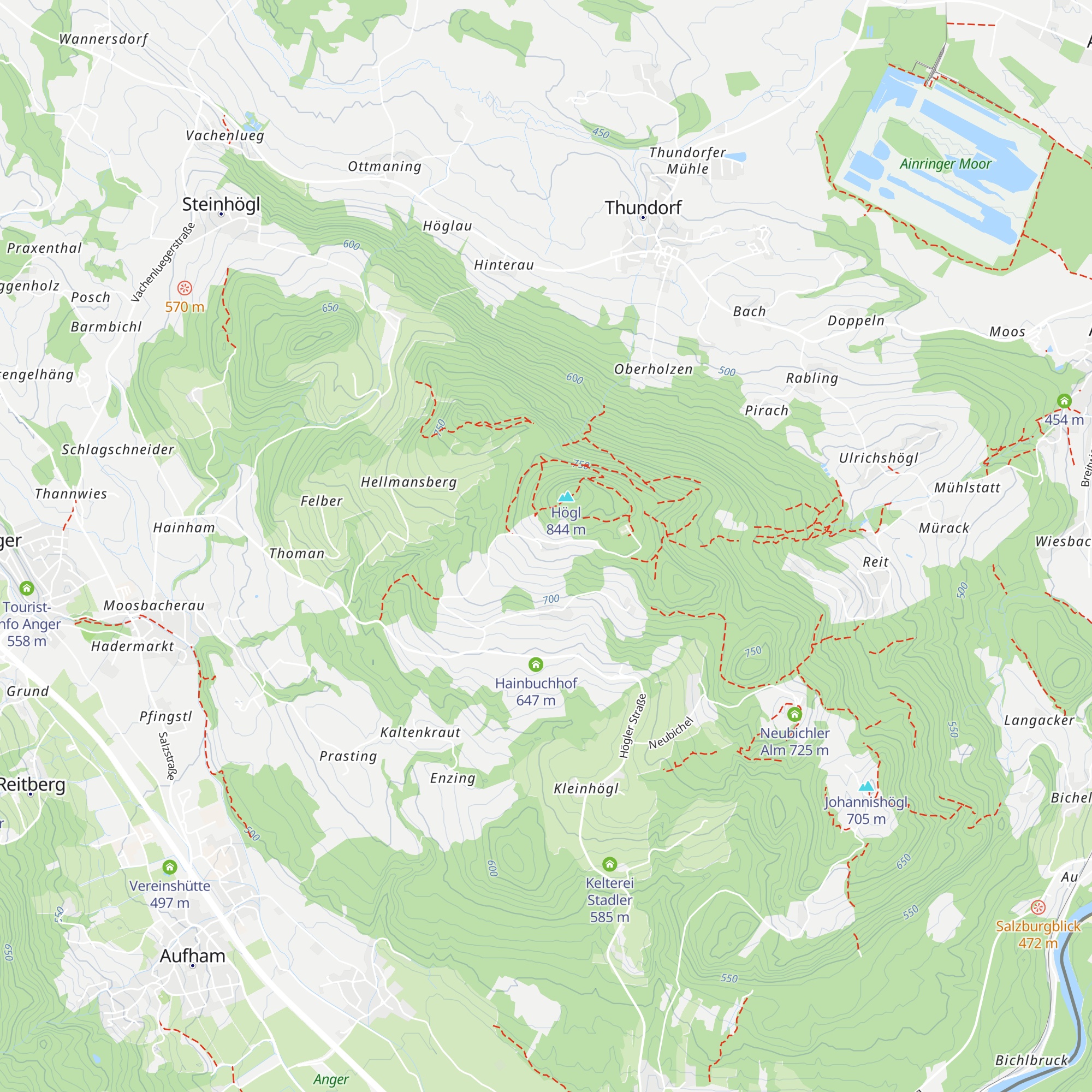 Berggasthaus Stroblalm map