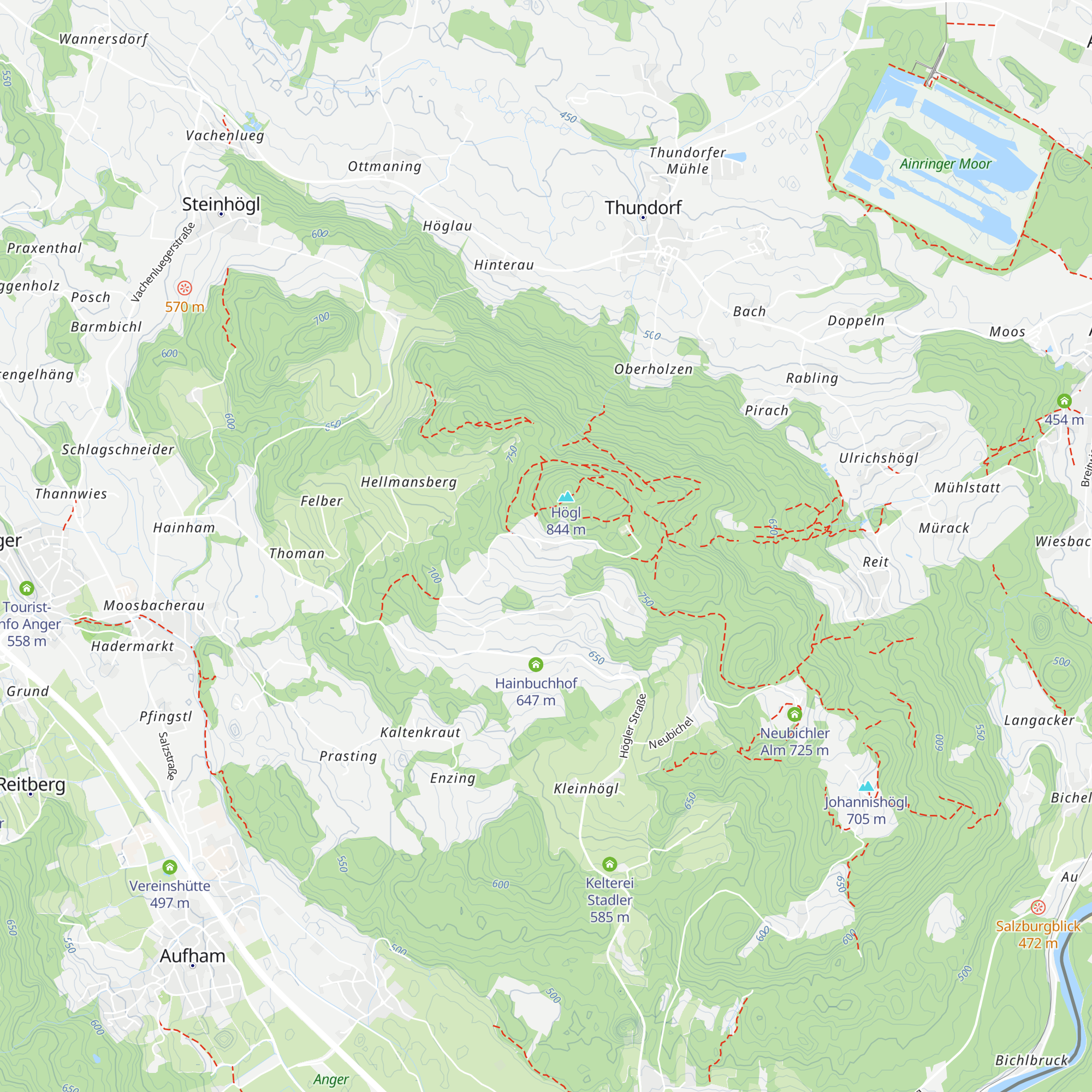 Berggasthaus Stroblalm map