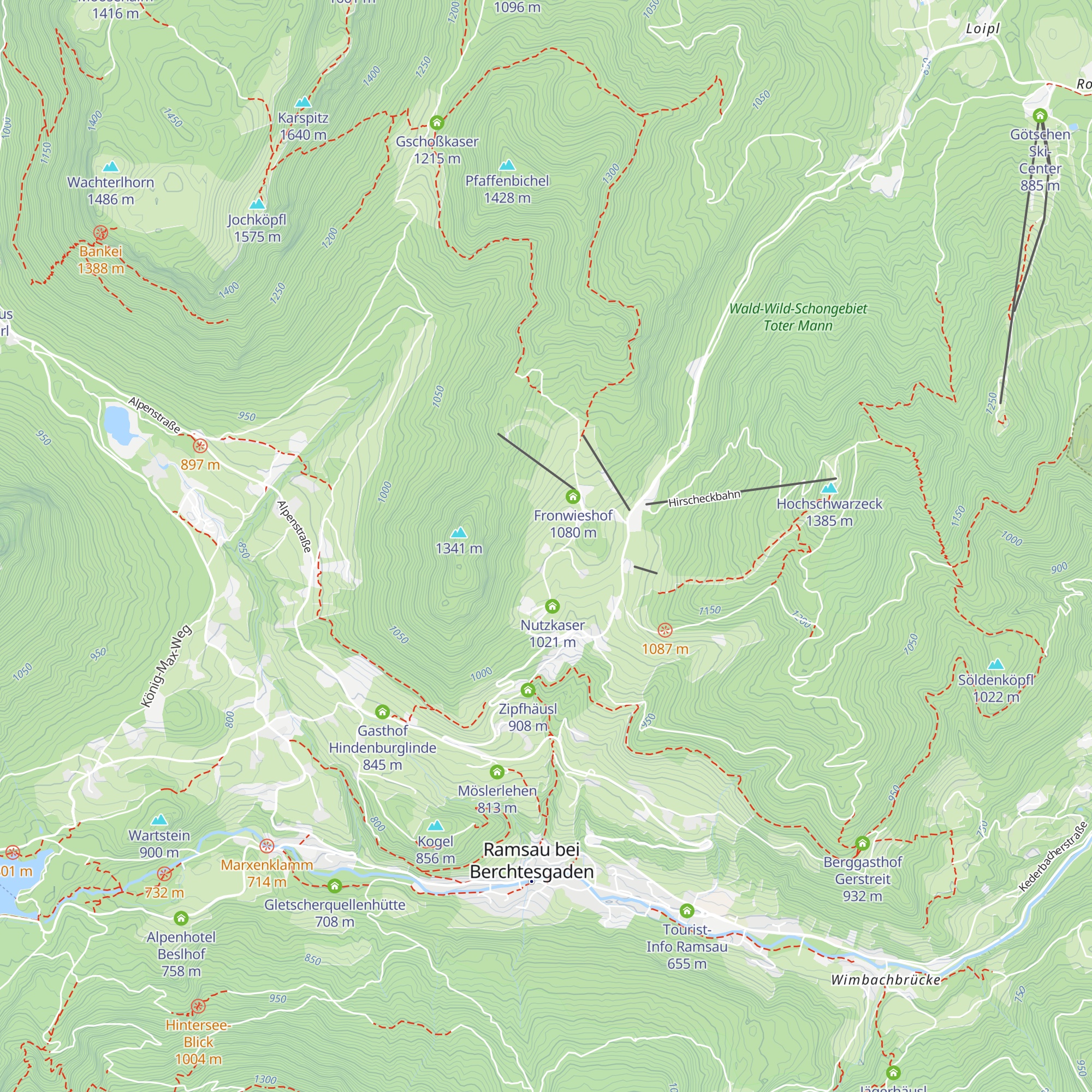 Grubenlehen map