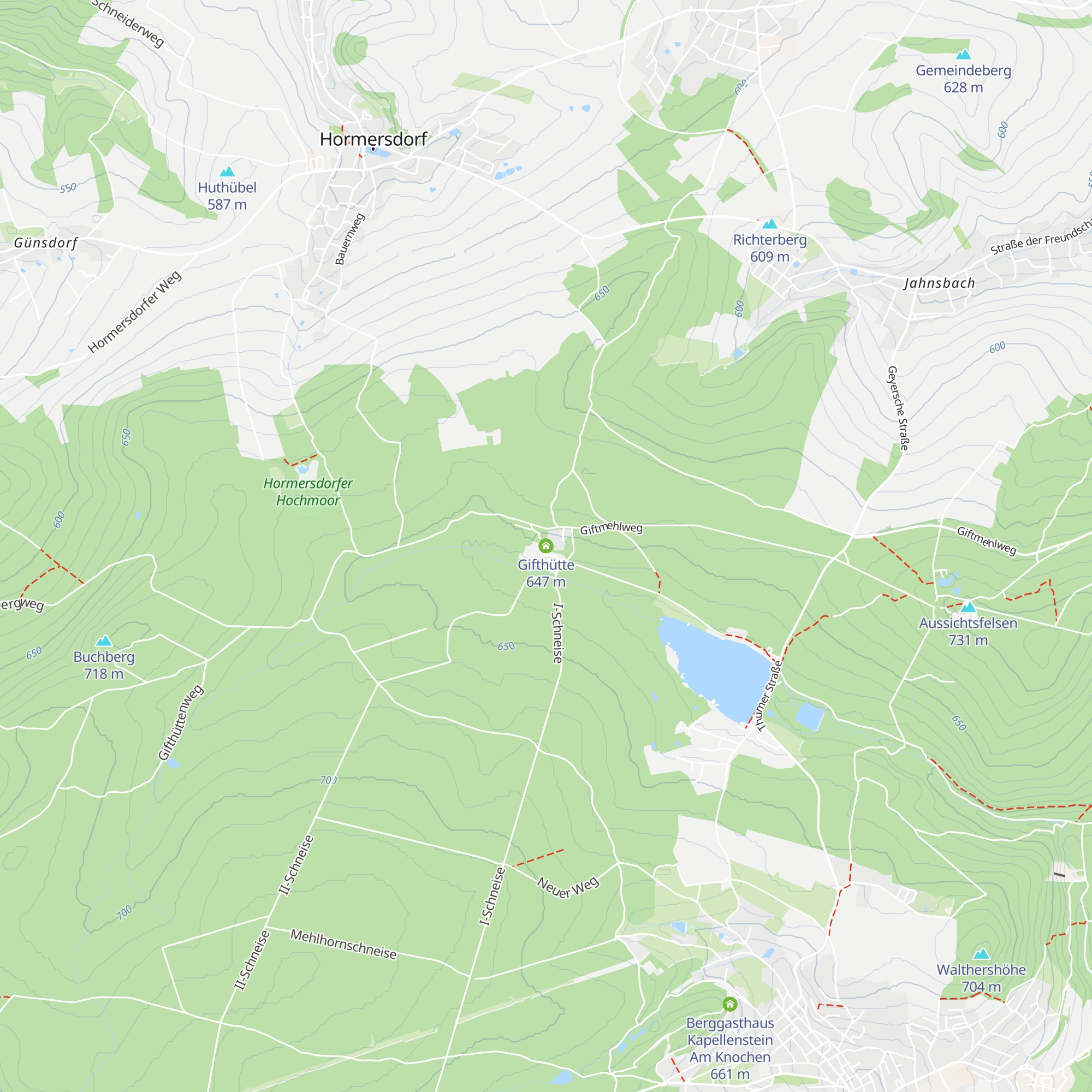 Gifthütte map