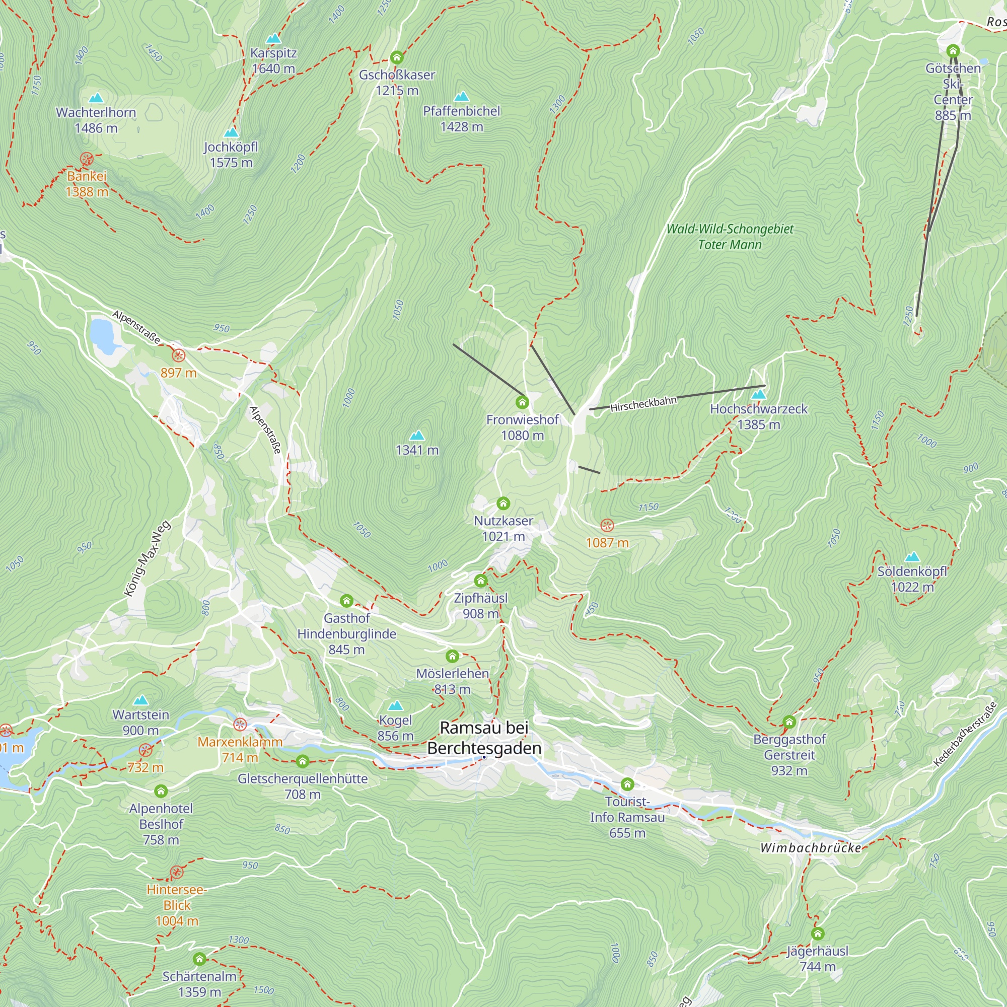 Nutzkaser map