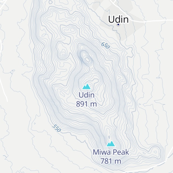 Map of Udin